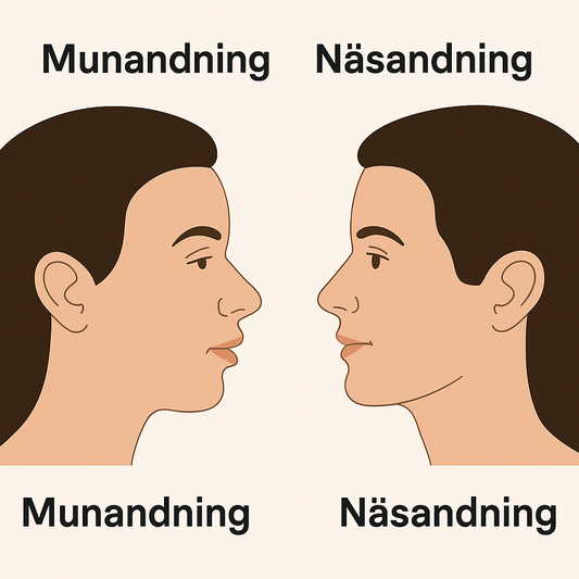 Hur näsandning påverkar ansiktsutveckling och käklinje