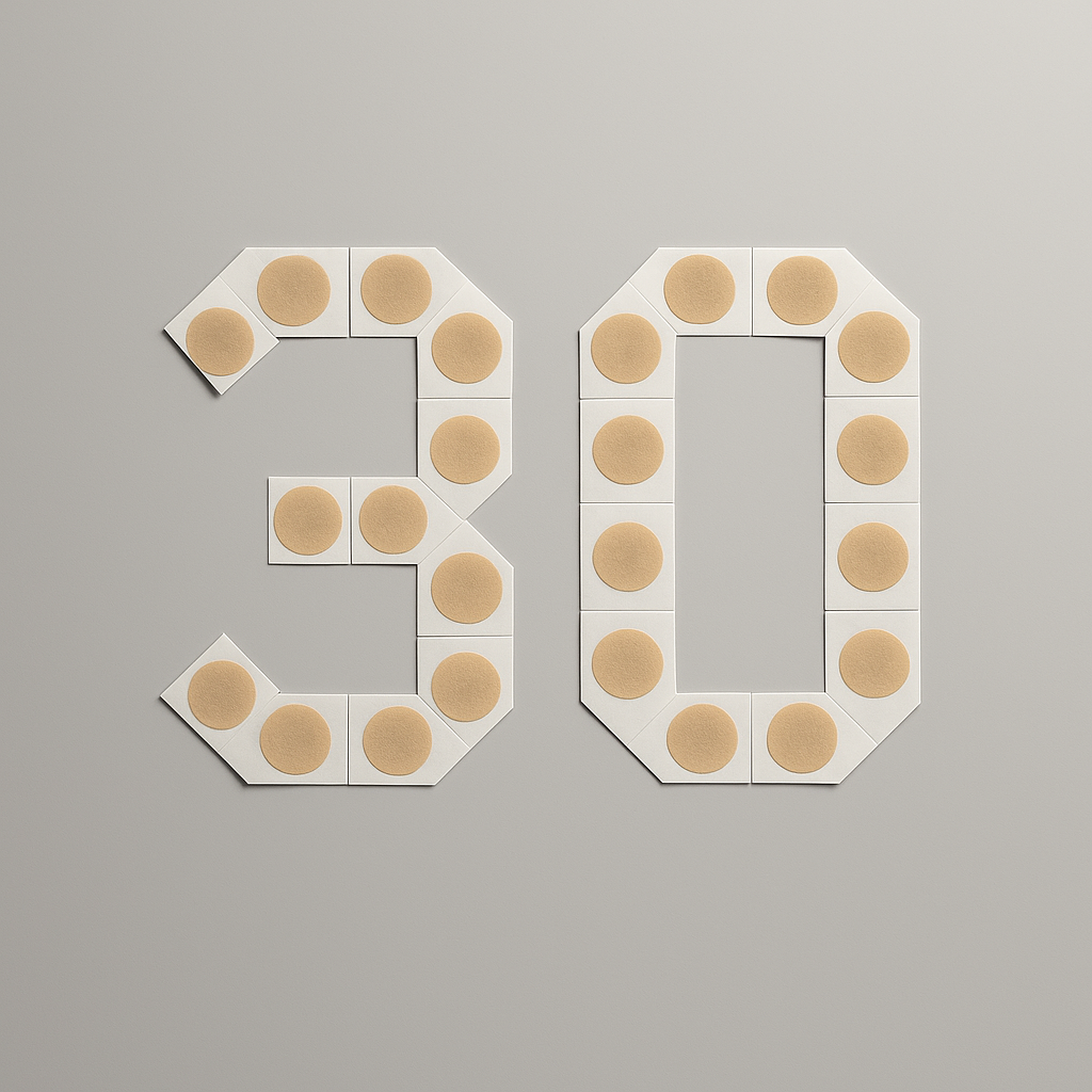 AE Klistermärken – Refill för Näsmagnet