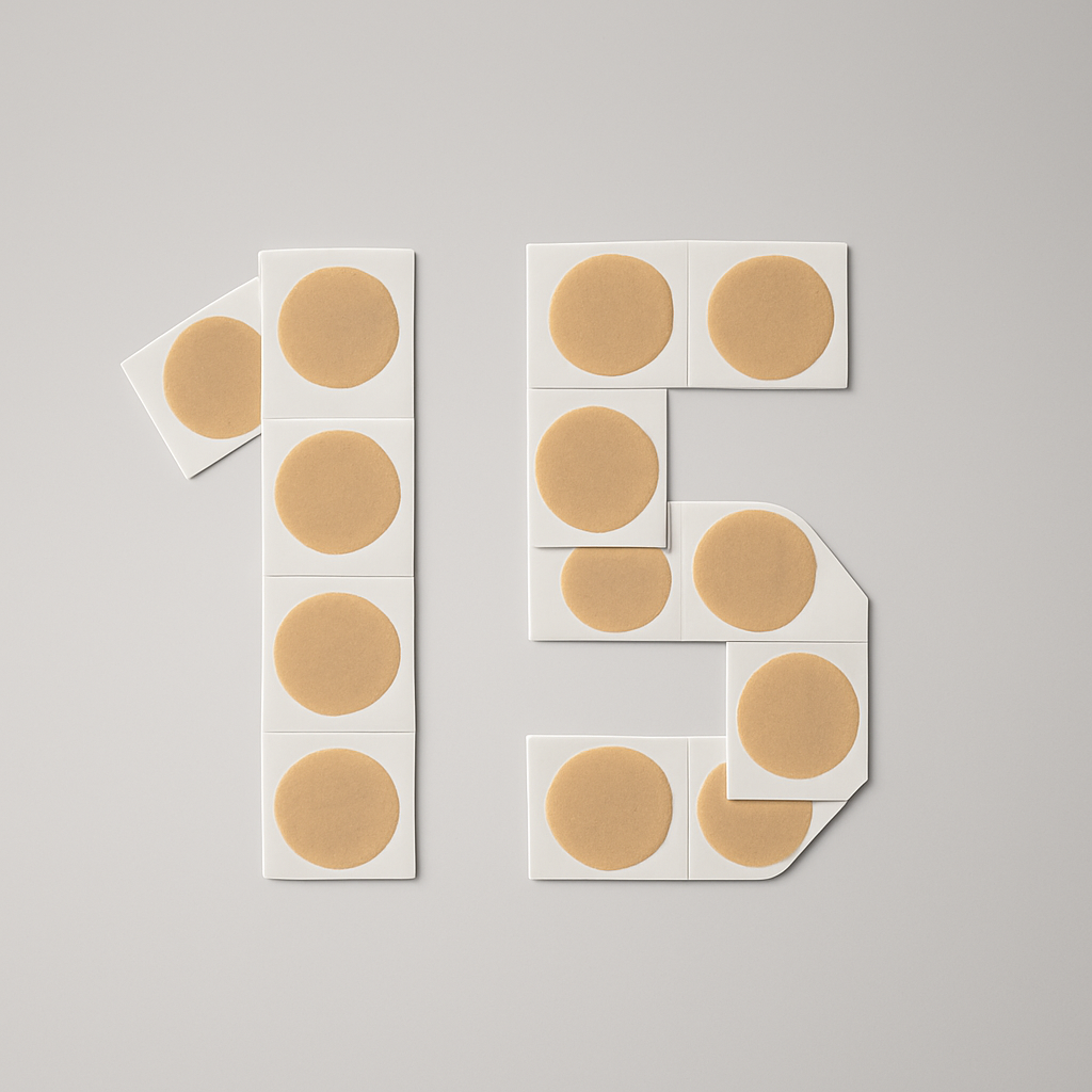 AE Klistermärken – Refill för Näsmagnet