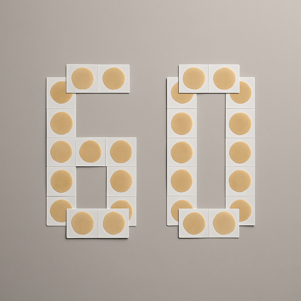 AE Klistermärken – Refill för Näsmagnet